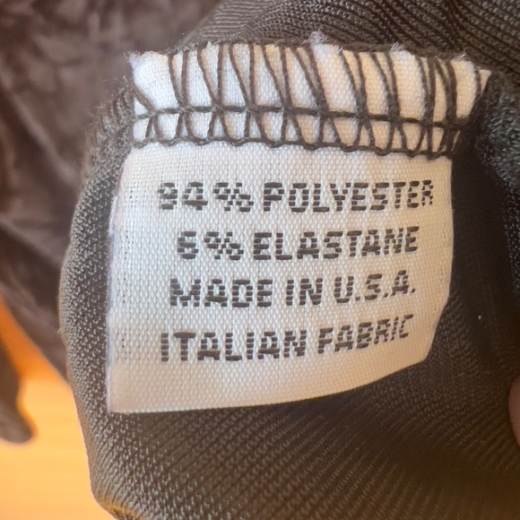 bryn walker Fran shirt top XS black Italian crushed velvet hi low ruffle $168 - Picture 7 of 8